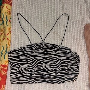 Zebra Print Women's Top